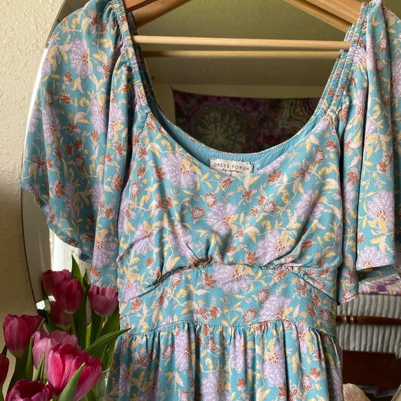 floral boutique dress size small - Picture 2 of 2